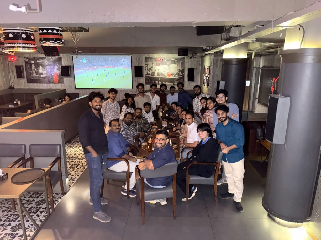 Innovators at an annual dinner party