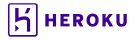 Logo of Heroku