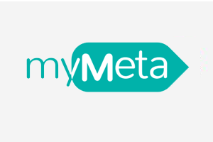 logo of myMeta on white background