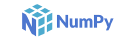 Logo of NumPy