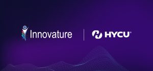 Image which announces the partnership between Innovature and HYCU
