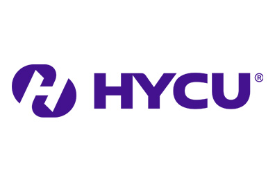 logo of HYCU on a white background